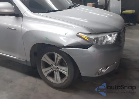 2012 Toyota Highlander Limited V6 from USA, damaged, VIN 5TDDK3EH3CS123806